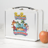 Set Segel für ein Abenteuer auf der Insel Metall Brotdose (Beispiel)