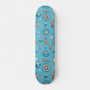 Set Segel für ein Funny Tale Wrapper Skateboard