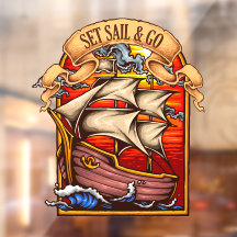 Set Segel und Go Segelboot Wassersport Kunst