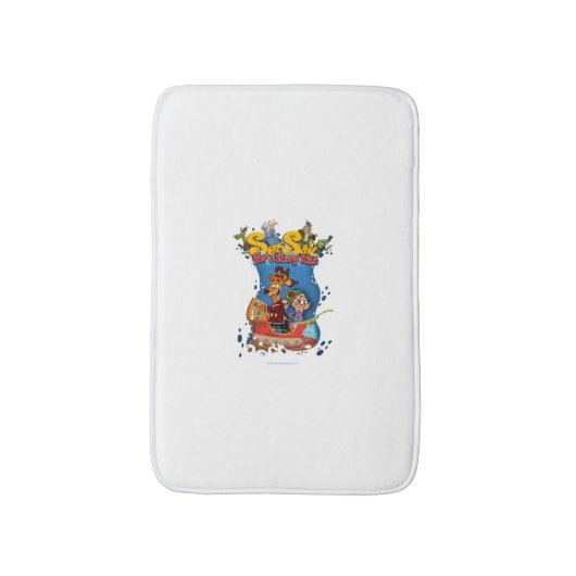 Set Segeln für ein lustiges Märchen Badematte (Vorderseite Vertikal)