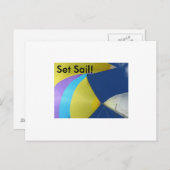 Set Segle! Postkarte (Vorne/Hinten)