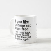 Set sie Freie lustige Mug Kaffeetasse (Vorderseite Links)