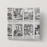 Set Spielkarteschilderung Satirical