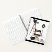 Set Spiral Notebook Movie Director Notizbuch (Innenseite)