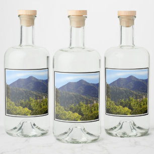 Set Tamalpais Kirche Santa Maria delle Grazie Alkoholflaschenetikett