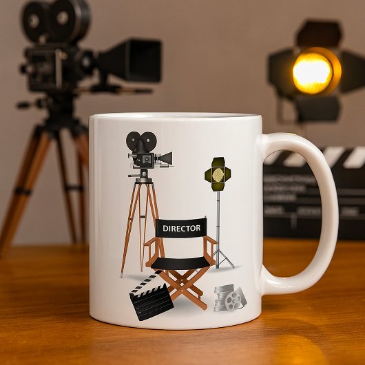 Set-Tasse des Filmregisseurs Kaffeetasse