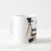 Set-Tasse des Filmregisseurs Kaffeetasse (Vorderseite Links)