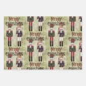Set-Umschlagpapier für Nordpol und Nutcracker Geschenkpapier Set (Vorderseite 3)