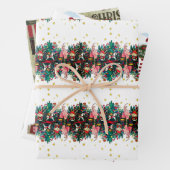 Set-Umschlagpapier für Nordpol und Nutcracker Geschenkpapier Set (Beispiel)
