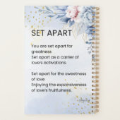 Set und Empowerment Gedicht Planer (Rückseite)