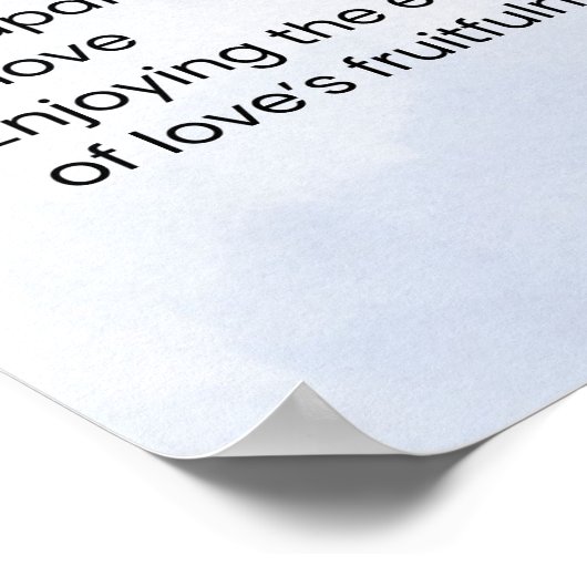 Set und Empowerment Gedicht Poster (Ecke)