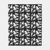 Set Unicorns Fleecedecke (Vorderseite)