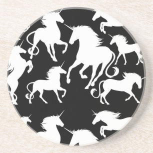 Set Unicorns Getränkeuntersetzer