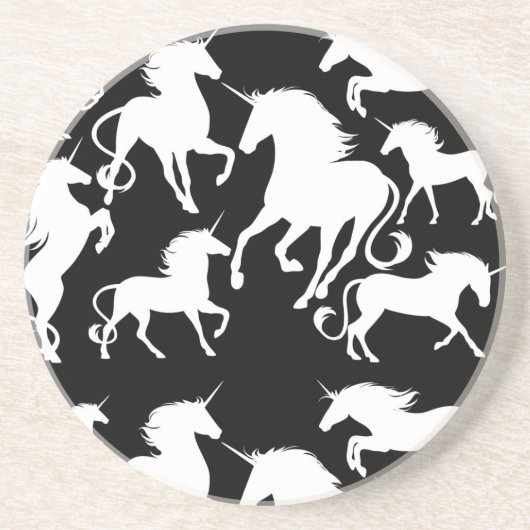 Set Unicorns Getränkeuntersetzer (Vorne)