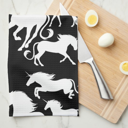 Set Unicorns Handtuch (Viertel Falte)