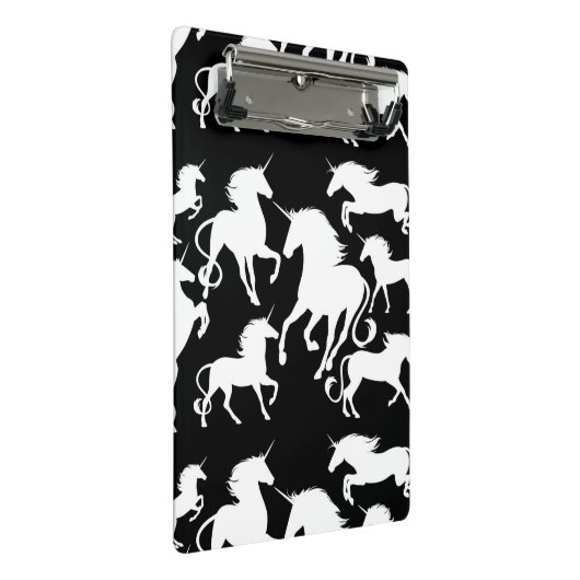 Set Unicorns Mini Klemmbrett (Schrägansicht)