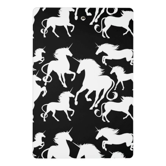 Set Unicorns Mini Klemmbrett (Rückseite)