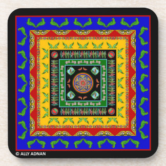 Set Untersetzer inspiriert durch LKW-Kunst - 3