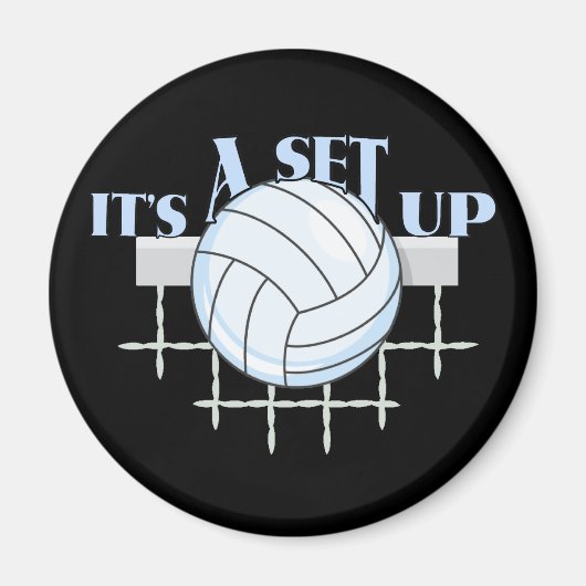 Set Up Volleyball Magnet (Vorne)