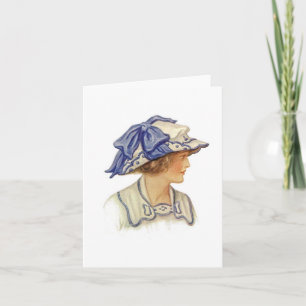 Set Vintage Modewaren Notecards [6B] Karte