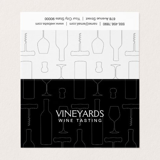 Set Visitenkarten (Außenseite Aufgefaltet)