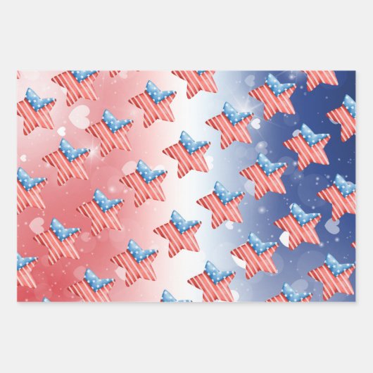 Set vom 3. Juli Geschenkpapier Set (Vorderseite)