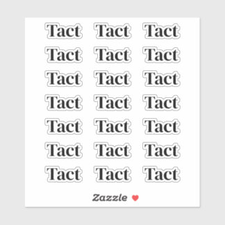 Set von 21 Tact Labels | Autismus Therapeut