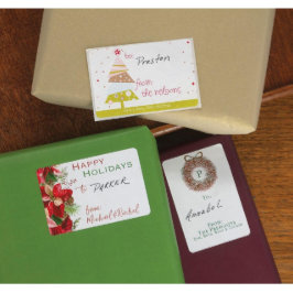 Set von 24 Weihnachtsmarken für Bäume, Wraath und 