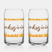 Set von 2 Minimalistischen "Erntedank"-Glasdosen - Dosenglas (Links)