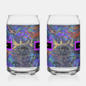 Set von 2 Name Dein Gift Dosenglas (Links)