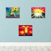 Set von 3 (Holzboden)