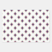 Set von 3 arabisch Gemustert Geschenkpapier Set (Vorderseite)