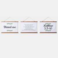 Set von 3 Beatitudes Tapestry