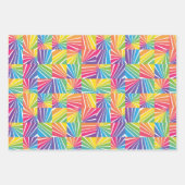 Set von 3 Faltschachteln für hochkarätige Wrapping Geschenkpapier Set (Vorderseite 3)