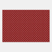 Set von 3 festlichen, abgestimmten Weihnachten Geschenkpapier Set (Vorderseite 2)