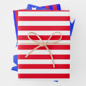 Set von 3 geschenkpapier set (Beispiel)