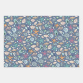 Set von 3 geschenkpapier set (Vorderseite 2)