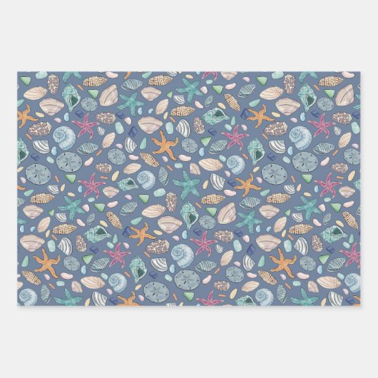 Set von 3 geschenkpapier set (Vorderseite 2)