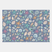 Set von 3 geschenkpapier set (Vorderseite)