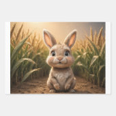 Set von 3 Kleinkindern Geschenkpapier Set (Vorderseite 2)