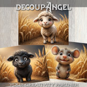 Set von 3 Kleinkindern Geschenkpapier Set