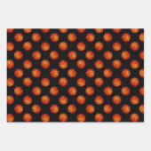Set von 3 koordinierenden Basketballspielen Geschenkpapier Set (Vorderseite 3)