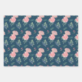 Set von 3 Personen Geschenkpapier Set (Vorderseite)