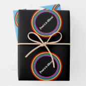 Set von 3 Stolz auf einen anderen Geschenkpapier Set (Beispiel)