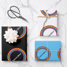 Set von 3 Stolz auf einen anderen