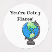 Set von 3 Teacher Stickers Etiketten (Design 2)