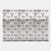 Set von 3 Umschlagpapier Geschenkpapier Set (Vorderseite 2)