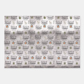 Set von 3 Umschlagpapier Geschenkpapier Set (Vorderseite)