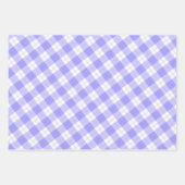 Set von 3 violetten Ostereiern (mehrfarbig) Geschenkpapier Set (Vorderseite 3)