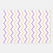 Set von 3 violetten Ostereiern (mehrfarbig) Geschenkpapier Set (Vorderseite 2)